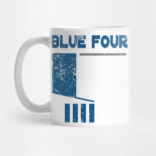 Blue 4 Mug